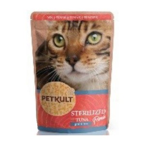 Petkult  Sterilised cu ton 100g